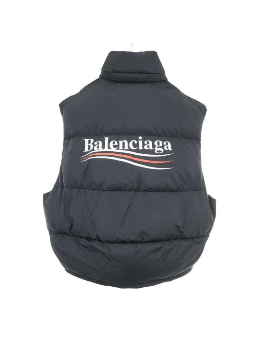 Balenciaga Political Campaign Padded Gilet Logo Vest - Picture 3 of 9